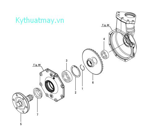 Trục xe trước